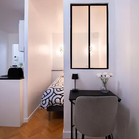 Апартаменты Elegante Evasion Dans Le Vibrant 11e Arrondissement - Longue Duree